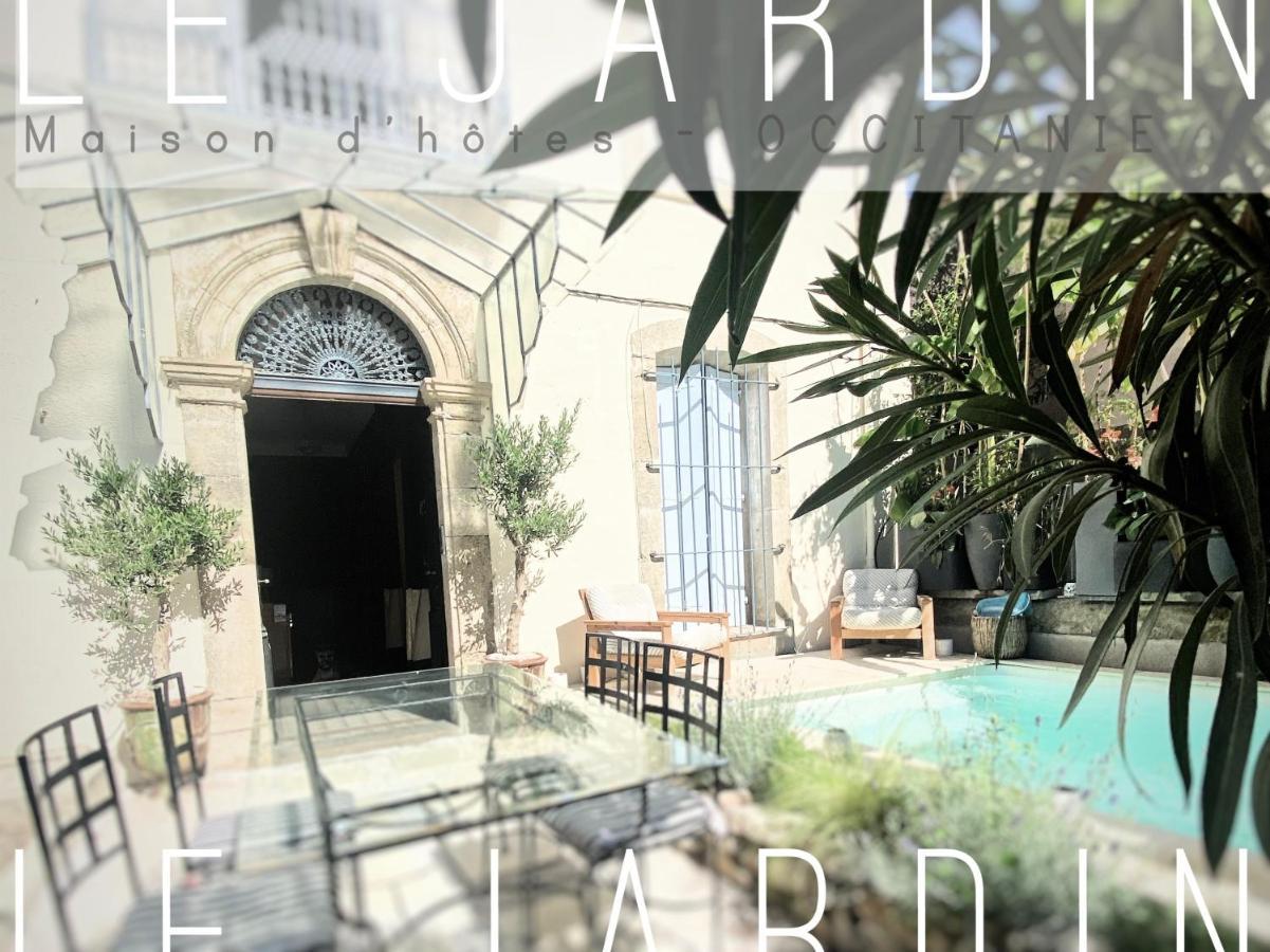 Hotel Le Jardin à Aspiran Extérieur photo