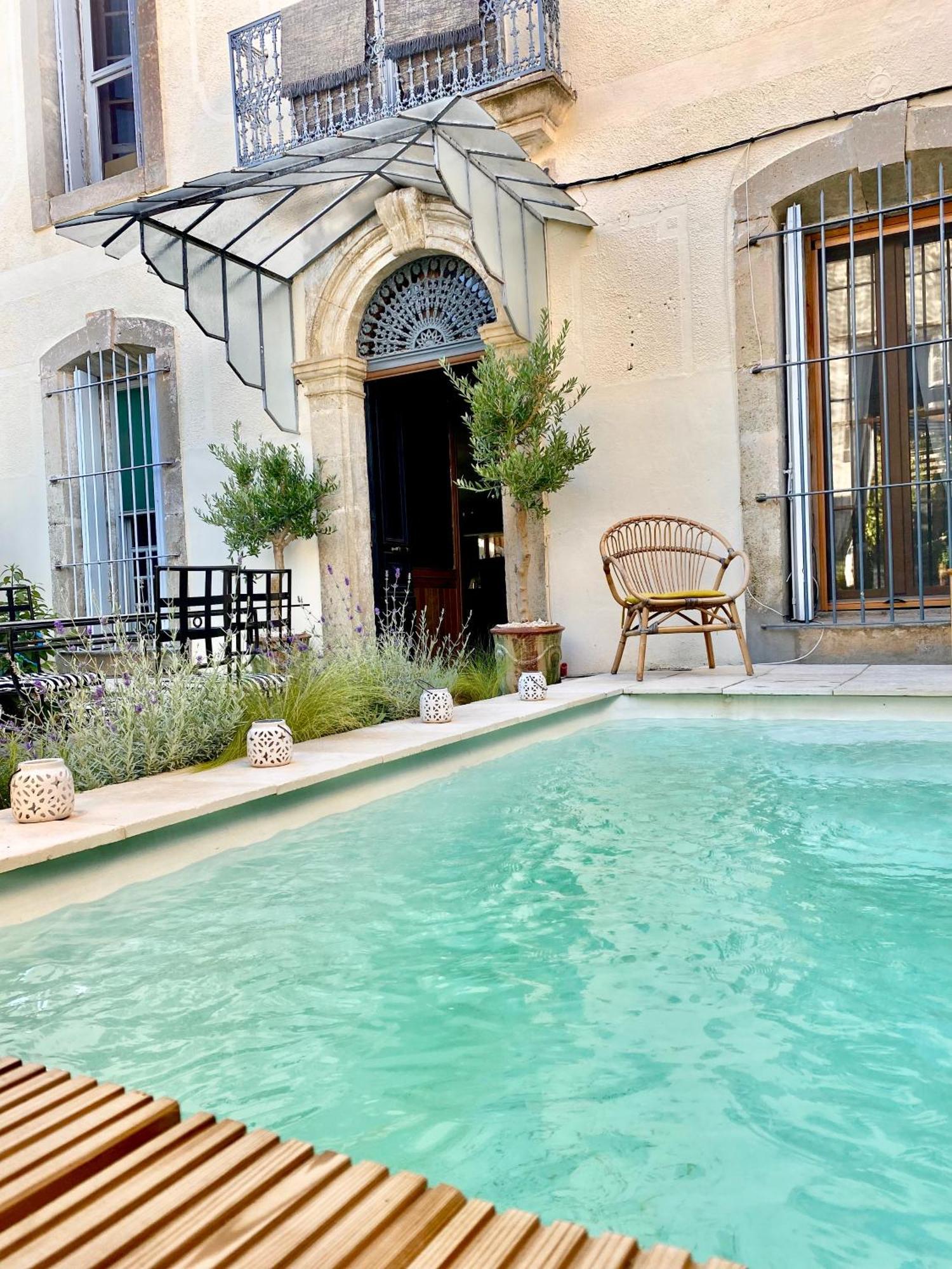 Hotel Le Jardin à Aspiran Extérieur photo