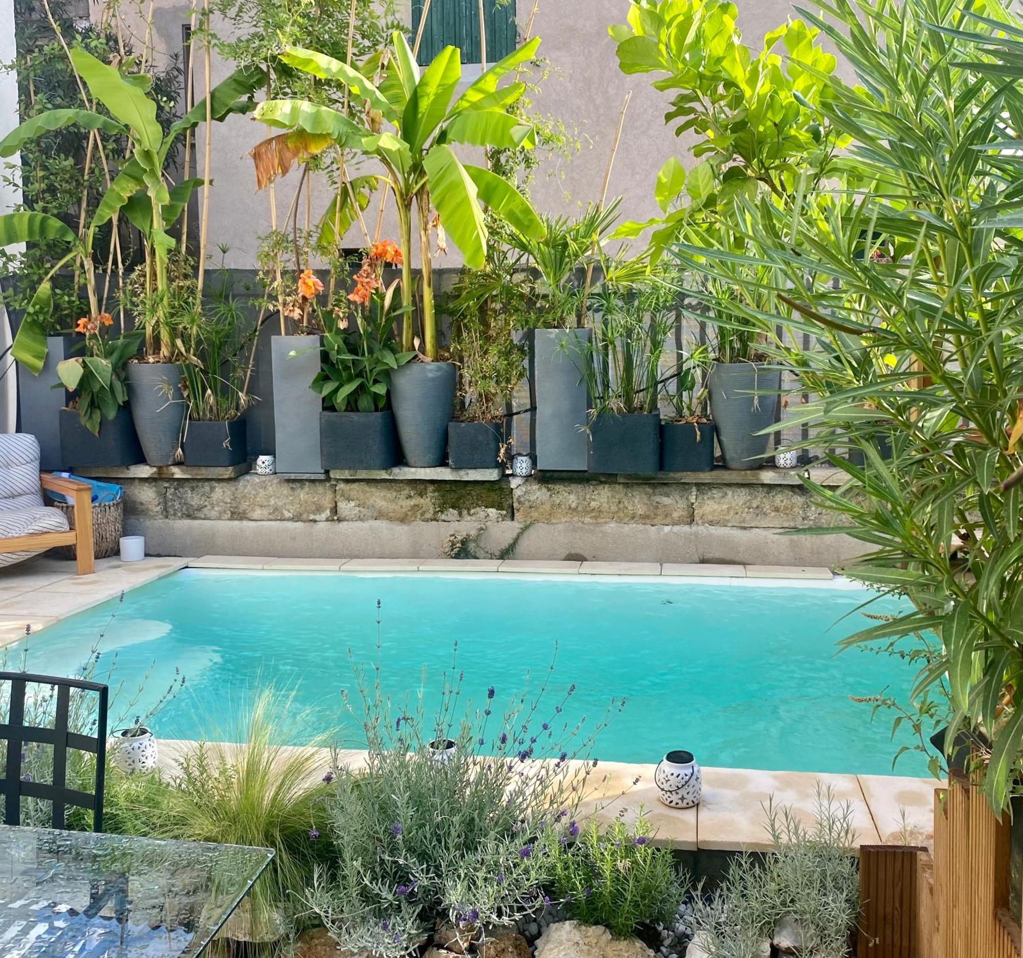 Hotel Le Jardin à Aspiran Extérieur photo